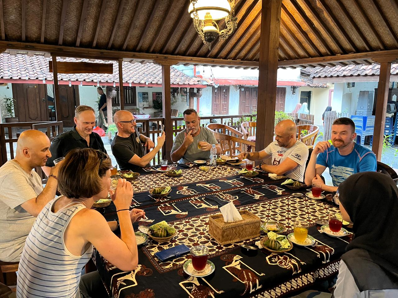 Enjoying Wedang Uwuh: A Traditional Drink Experience on a Walking Tour